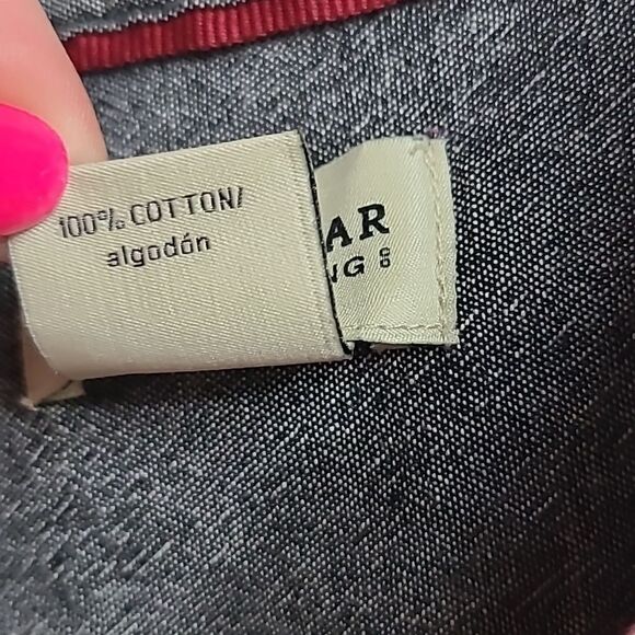 Haggar Men's XL Tropical Red Short Sleeve Camp Casual Button Down Shirt Hawaiian - Picture 7 of 12